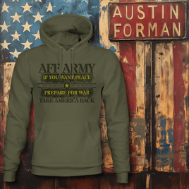 AFF Army Take America Back Hoodie