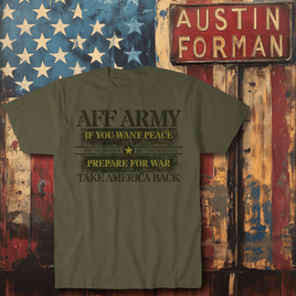 AFF Army Take America Back T-Shirt