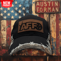 AFF Barbed Wire Black/Camo Patch Hat