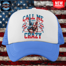 AFF Call Me Crazy blue Trucker Hat