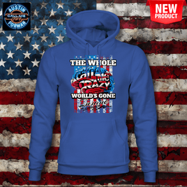 AFF Call Me Crazy Flag Ladies Hoodie