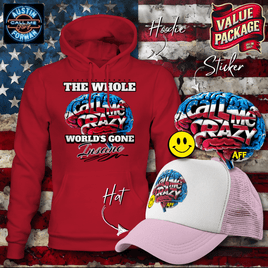 AFF Call Me Crazy Ladies Hoodie Value Package