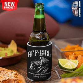 AFF Girl pretty tough Koozie