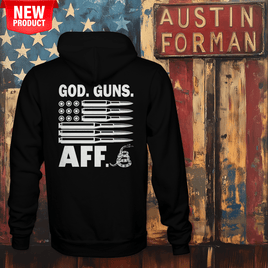 AFF God Guns Freedom Hoodie