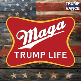 Maga Trump Life Sticker