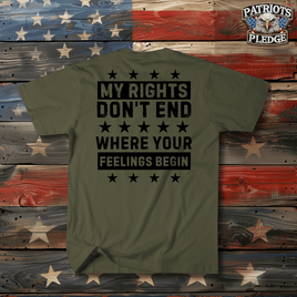 My rights don't end T-Shirt