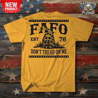 Patriots Pledge© FAFO Patriot's Warning T-Shirt