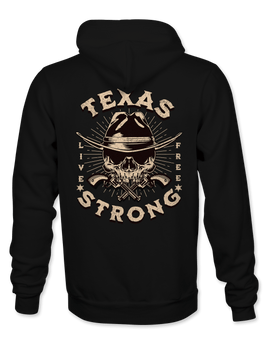 Texas strong copper bones Hoodie