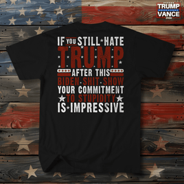 Trump Biden sh!t show (back/front print) T-Shirt