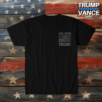 Trump God Guns T-Shirt