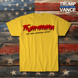 TRUMPAMANIA Red lettering T-Shirt