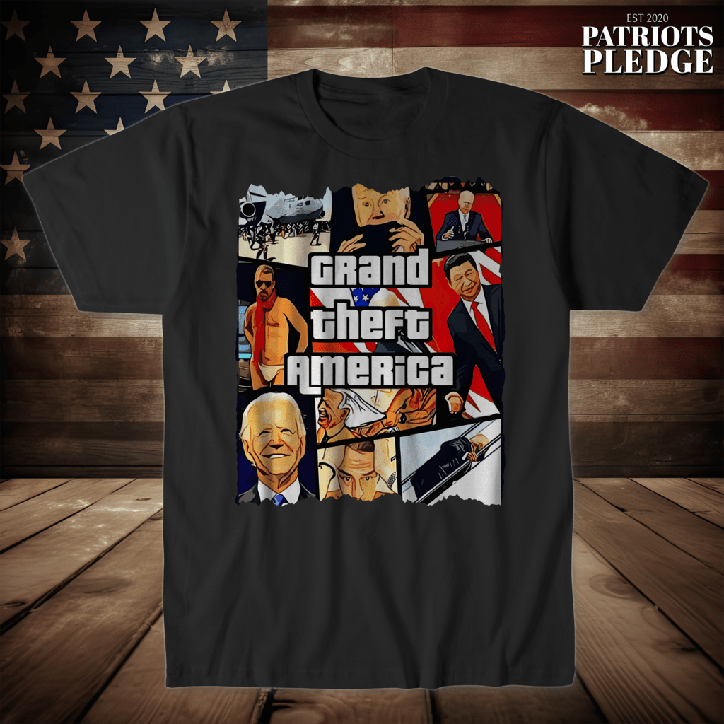 punkt montage whisky GTA Grand Theft America T-Shirt| patriotspledgeusa