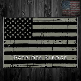 Patriots Pledge Putty American Flag Sticker