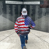 Patriots Pledge© American Flag Hoodie