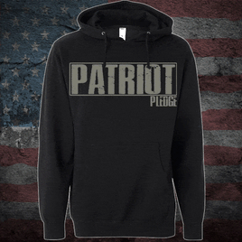 Patriots Pledge© Hoodie cro putty print