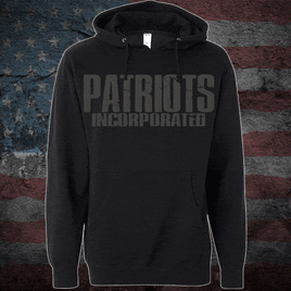 PATRIOTS PLEDGE© Patriots Incorporated Hoodie charcoal print