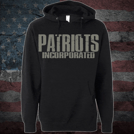 PATRIOTS PLEDGE© Patriots Incorporated Hoodie putty print