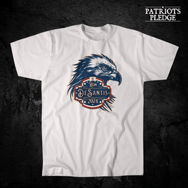 Ron DeSantis screaming eagle T-Shirt (Made in USA)