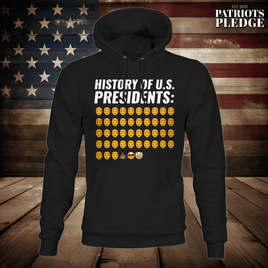 The history of Presidents hoodie